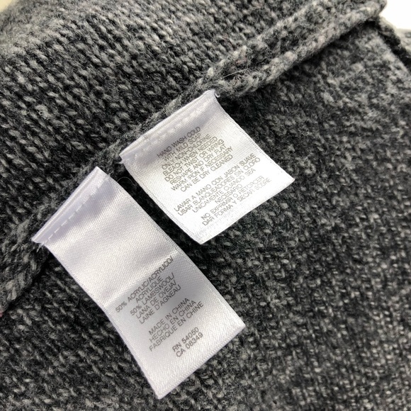 Anne Klein Gray Short Sleeve Belted Sweater - Picture 8 of 8